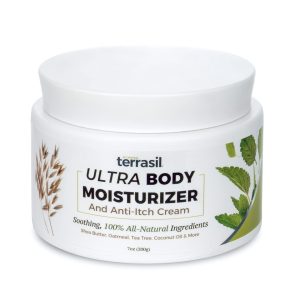 All Natural Body Moisturizer Anti Itch For Dry Skin By Terrasil