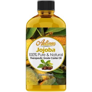 100% Pure Jojoba Oil All-Natural Jojoba Oil - Cold Pressed - Perfect Moisturizer For Hair