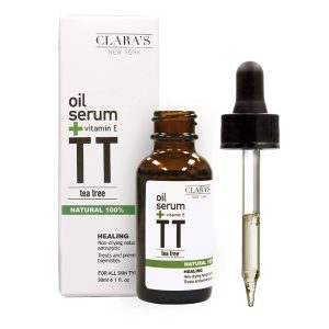 CLARA'S NEW YORK Healing Tea Tree Facial Oil Serum