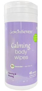 Calming Body Wipes With Natural Lavender And Tea Tree  Oil