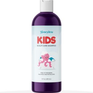 Cleansing Kids Shampoo For Dry Scalp - All Natural with Tea Tree Oil for Curly Hair