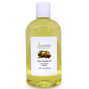 Clear JOJOBA Oil Organic Cold Pressed | 100% Pure Natural Jojoba Oil | Carrier For Essential Oils | Organic All Natural | Best Face Skin Care Oil