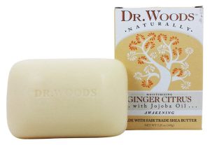 Dr. Woods Moisturizing Ginger Citrus Bar Soap With Jojoba Oil And Organic Shea Butter