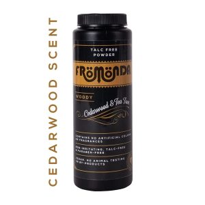 Fromonda (Woody) Body Powder Cedarwood & Tea Tree Oil