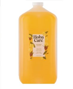 HobaCare Jojoba Extract, 128 oz. (Gallon) – Pure Jojoba For Face, Body, & Hair  – Cold-Pressed, Unrefined, And Hexane Free – High-Quality Oil