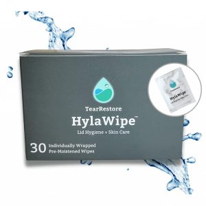 HylaWipe Irritation-Free Eyelid Wipe With Tea Tree Oil