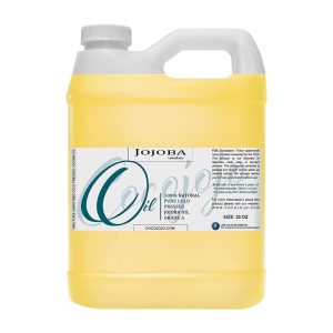 JOJOBA OIL Organic Cold-Pressed Unrefined | 100% Pure Natural Golden Jojoba Oil | Carrier For Essential Oils, Moisturizer For Skin, Face & Hair, Massage, Soap Making | (7LBS/1 GALLON)