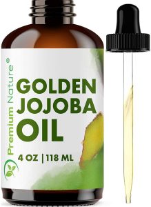 Jojoba Hair Face Carrier Oil - Pure Jojoba Oil Organic Cold-Pressed Unrefined Jojoba Carrier Oil For Essential Oils
