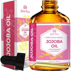 Jojoba Oil By Leven Rose Pure Cold Pressed Organic Unrefined Moisturizer For Skin Hair Body Nails And Cuticles