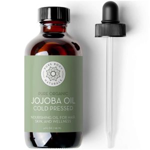 Jojoba Oil by Pure Body Naturals - 100% Pure, Organic, Cold-Pressed Jojoba Oil - Premium Carrier Oil For All Skin Types