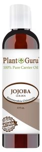 Jojoba Oil Cold Pressed Carrier 100% Pure Natural For Skin, Body, Face, And Hair Growth Moisturizer