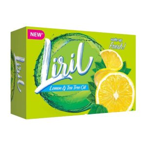 Liril Lime Rush Soap With Lemon and Tea Tree Oil For A Refreshing Shower