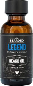 Live Bearded: Beard Oil - Legend - Premium Beard And Skin Care With Jojoba Oil