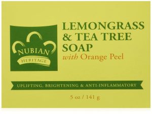 Nubian Heritage Lemongrass & Tea Tree Bar Soap