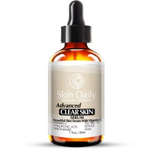 Skin Daily Clear Skin Serum + Vitamin C - With Tea Tree Oil