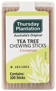 Thursday Plantation Tea Tree Chewing Sticks Cinnamon