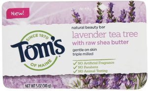 Tom's of Maine Natural Beauty Bar Soap With Raw Shea Butter, Lavender Tea Tree