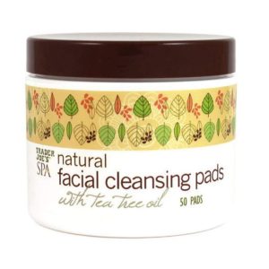 Trader Joe's Spa Natural Facial Cleansing Pads With Tree Oil