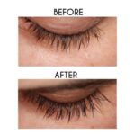 before and after of using coconut oil on eyelashes - coconut oil for eyelashes
