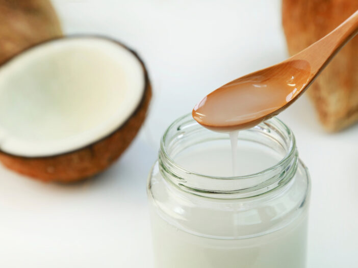 coconut oil for curly hair